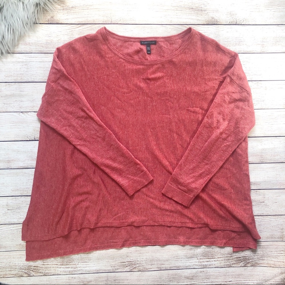 Eileen‎ Fisher Woman's Sweater Wool Mix - Picture 3 of 6